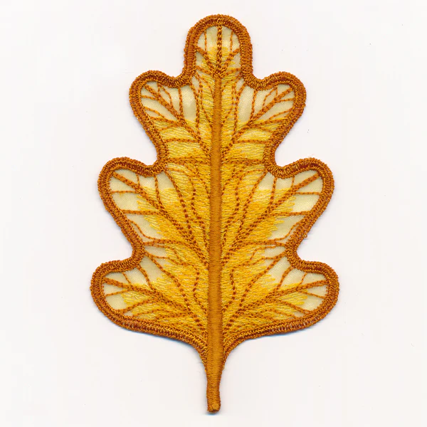 Extravagant Oak Leaf (Freestanding Organza) - Image 2