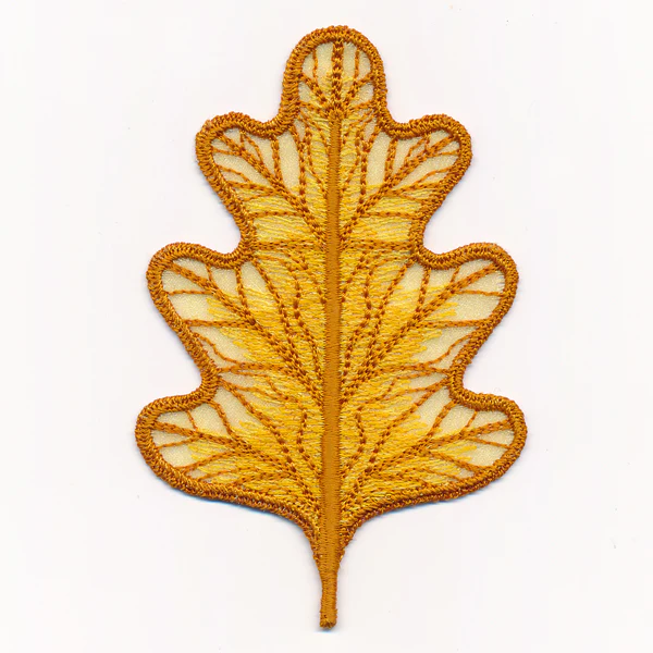 Extravagant Oak Leaf (Freestanding Organza) - Image 3