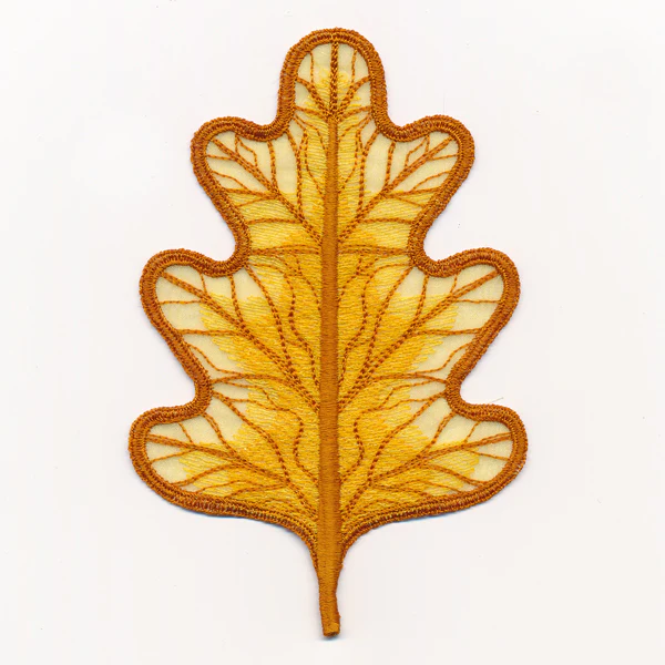 Extravagant Oak Leaf (Freestanding Organza) - Image 4