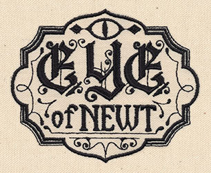 Eye of Newt Apothecary Label - Image 3