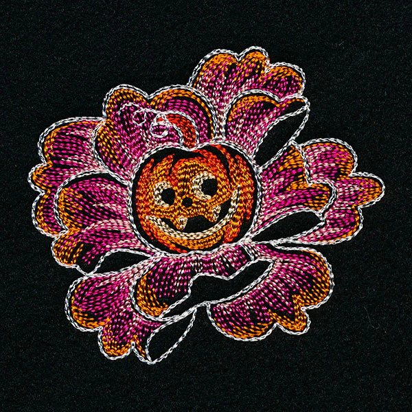 Eyes on Halloween Jack o' Lantern Flower - Image 2