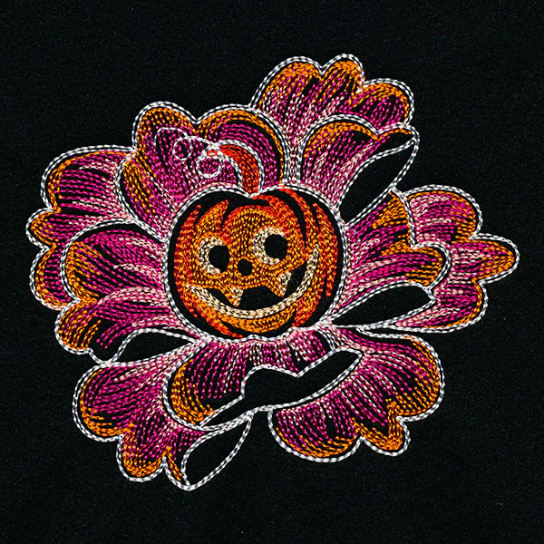 Eyes on Halloween Jack o' Lantern Flower - Image 5