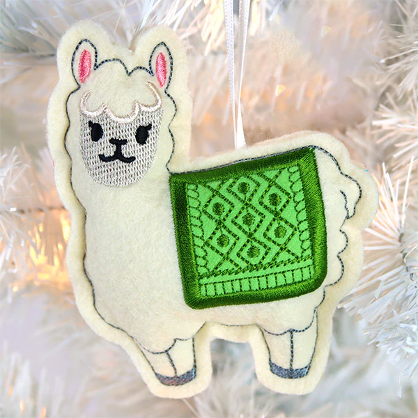 Fa la la Llama (In-the-Hoop) - Image 5