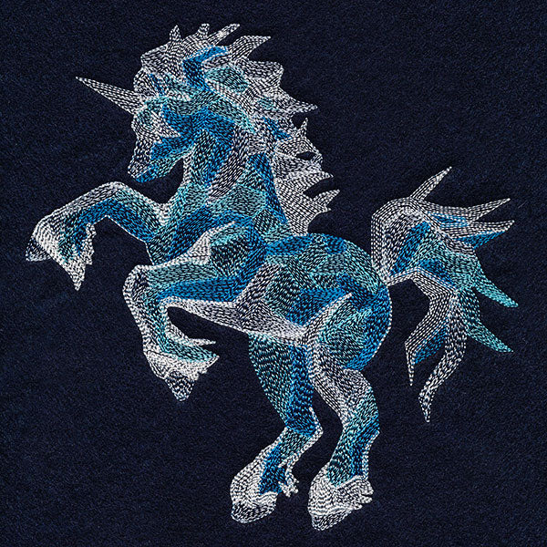 Facets of Winter Ice Unicorn - Image 5