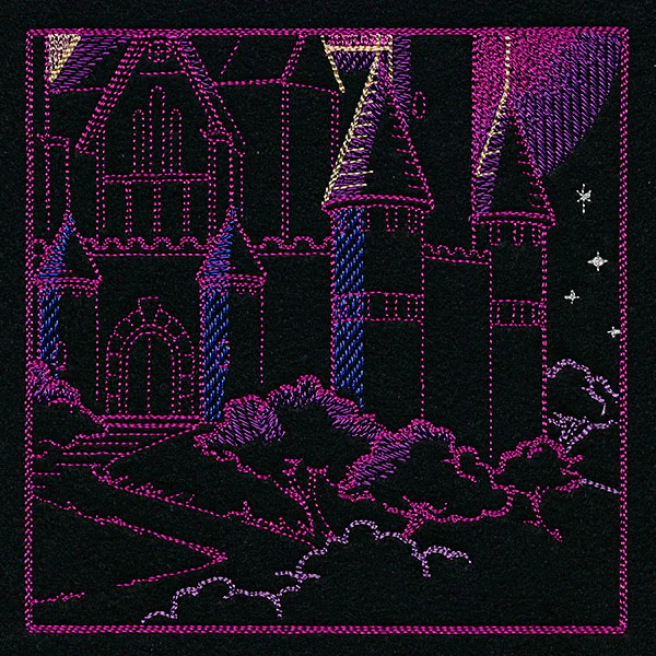 Fairytale Castle Scene Panel 4 - Image 5