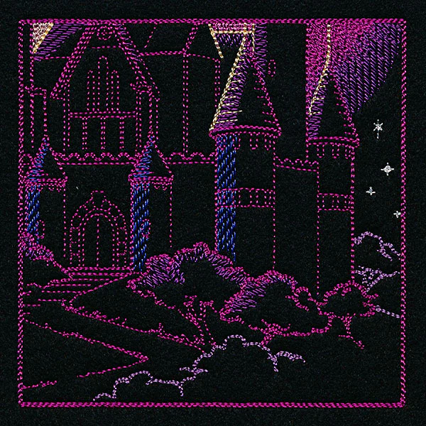 Fairytale Castle Scene Panel 4 - Image 7