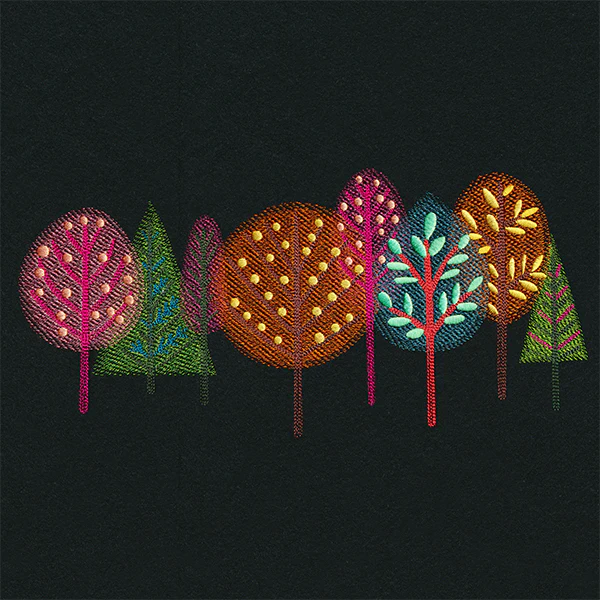 Fall Forest Border - Image 5
