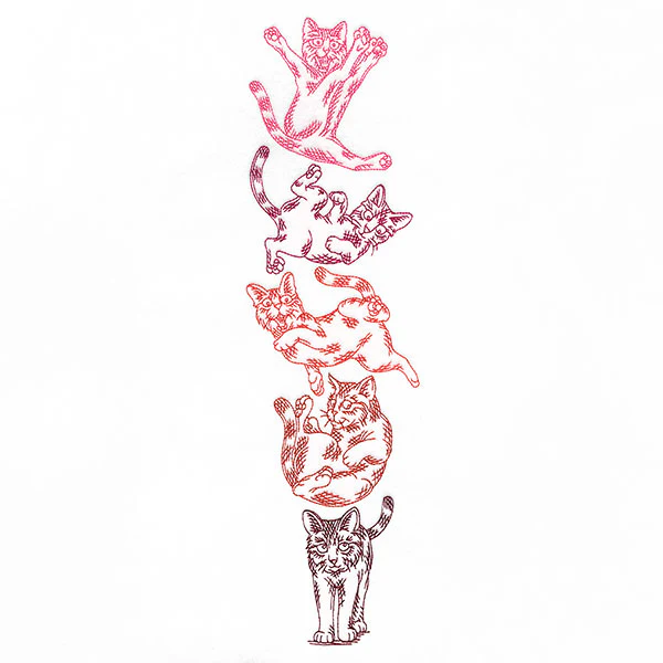 Falling Cat Border - Image 6