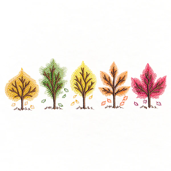 Falling Leaves Border - Image 11