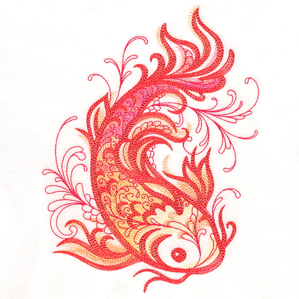 Fanciful Flourishes - Koi - Image 10