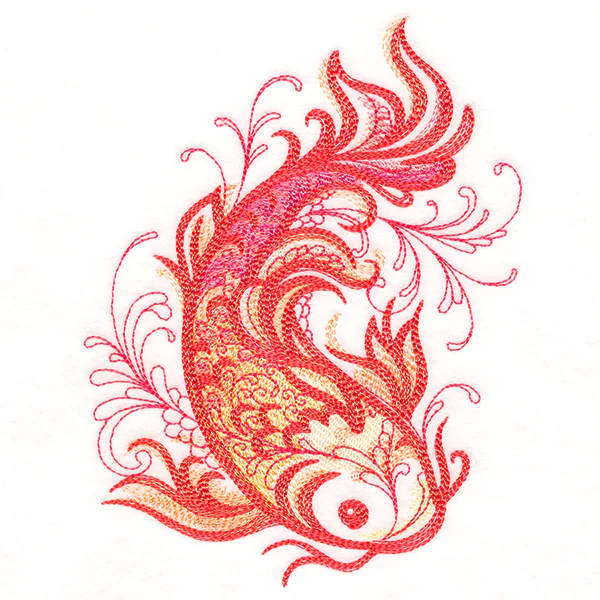 Fanciful Flourishes - Koi - Image 6