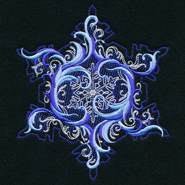 Fanciful Winter Snowflake - Image 3