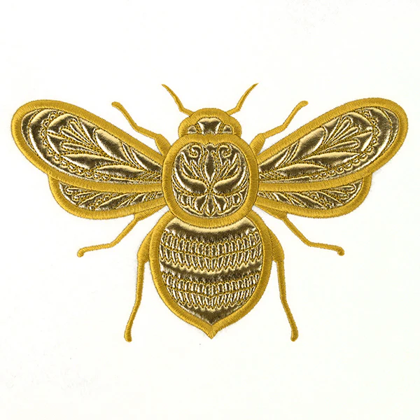Fancy Bee in Flight (Applique) - Image 7