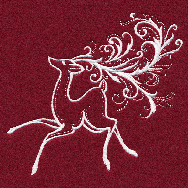 Fancy Filigree Reindeer - Image 2