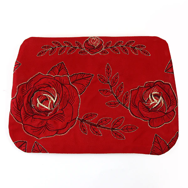 Fancy Floral Lined Zipper Pouch (In-the-Hoop) - Image 2