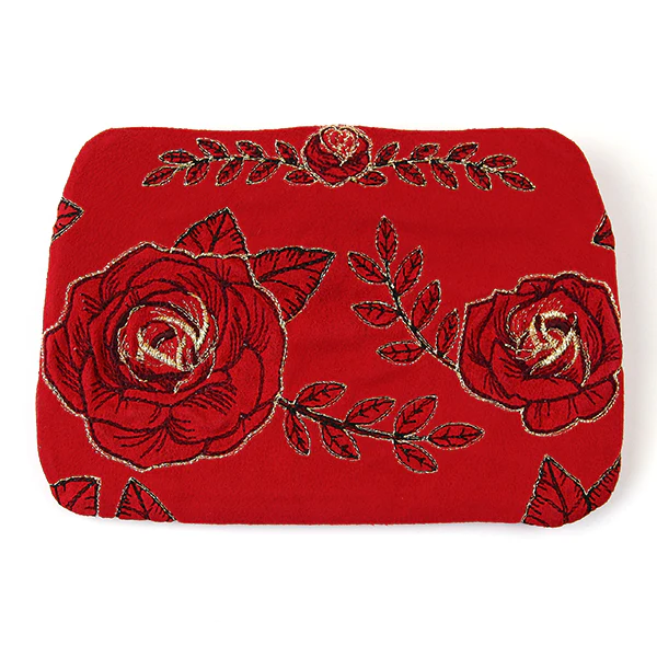 Fancy Floral Lined Zipper Pouch (In-the-Hoop) - Image 6