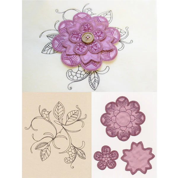 Fancy Flower (Applique) - Image 3