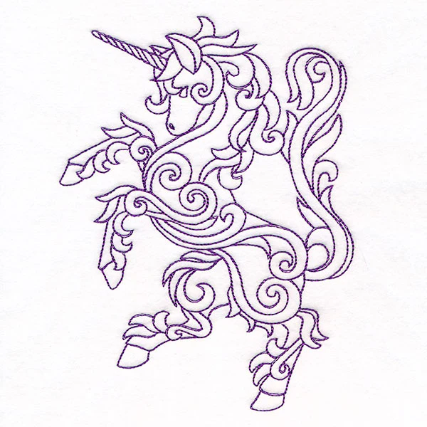 Fantastic Heraldry - Unicorn - Image 2