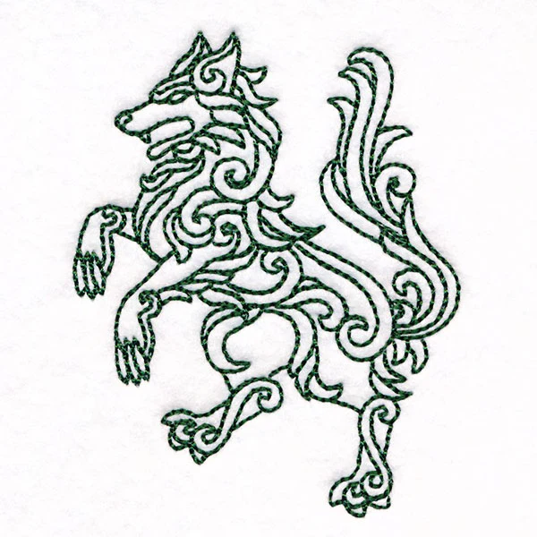 Fantastic Heraldry - Wolf - Image 4
