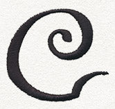 Fantasy Letter C - Lowercase - Image 2