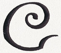 Fantasy Letter C - Lowercase - Image 4