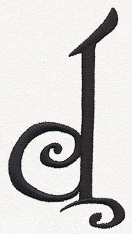 Fantasy Letter D - Lowercase - Image 2