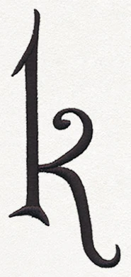 Fantasy Letter K - Lowercase - Image 2