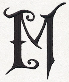 Fantasy Letter M - Uppercase - Image 3