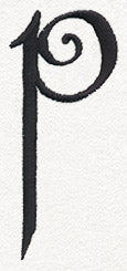 Fantasy Letter P - Lowercase - Image 3