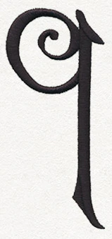 Fantasy Letter Q - Lowercase - Image 2