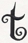 Fantasy Letter T - Lowercase - Image 3