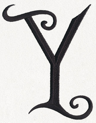 Fantasy Letter Y - Uppercase - Image 4