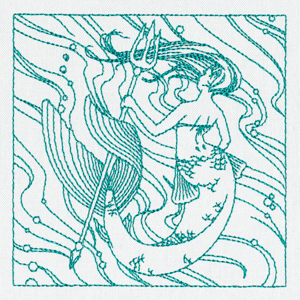 Fantasy Quilting - Mermaid - Image 5