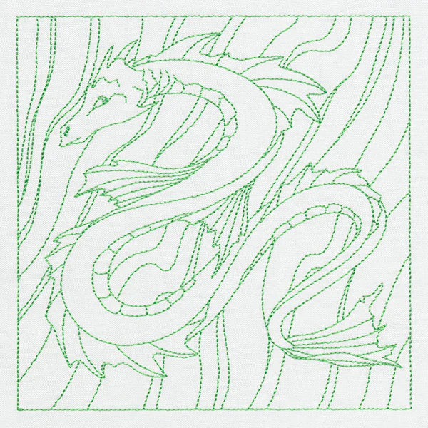 Fantasy Quilting - Sea Creature - Image 3