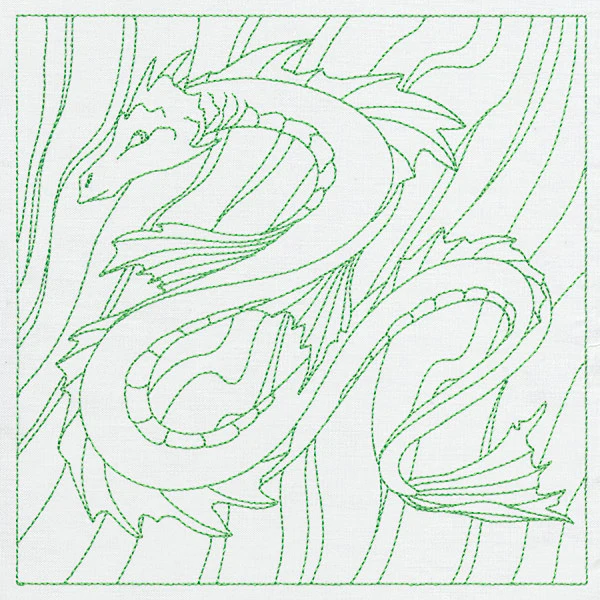Fantasy Quilting - Sea Creature - Image 6