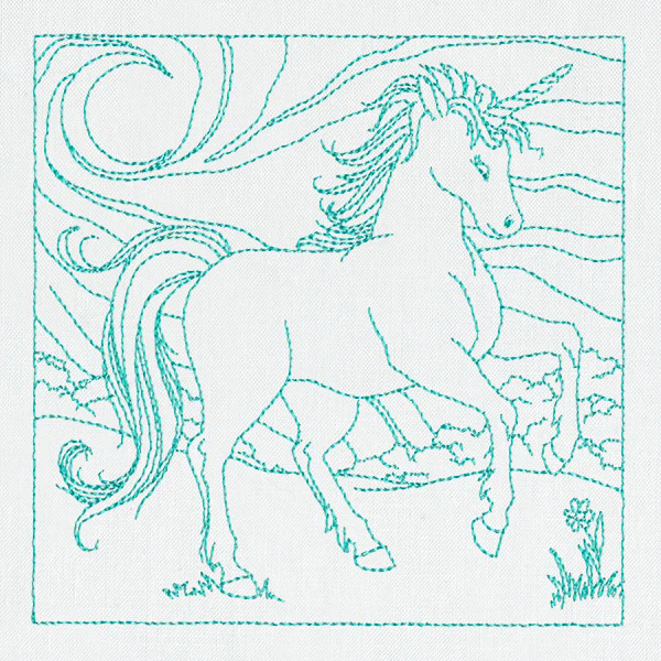 Fantasy Quilting - Unicorn - Image 4