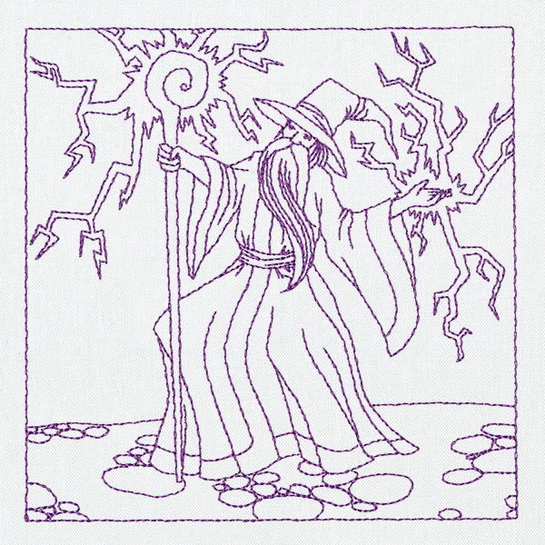 Fantasy Quilting - Wizard - Image 4