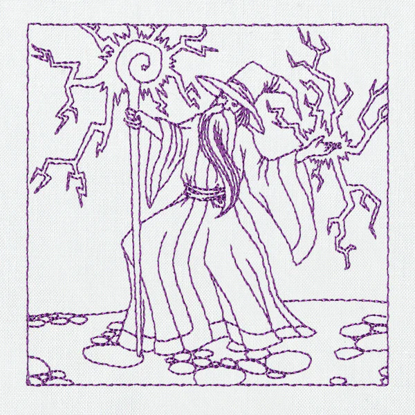 Fantasy Quilting - Wizard - Image 5