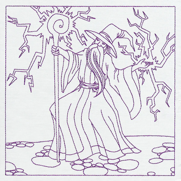 Fantasy Quilting - Wizard - Image 6