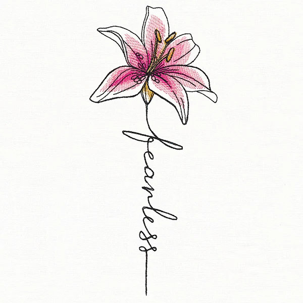 Fearless Lily in Bloom - Image 2