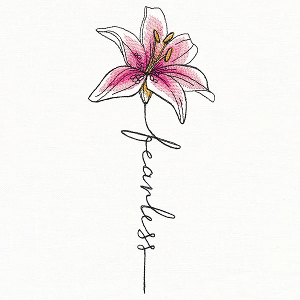 Fearless Lily in Bloom - Image 3