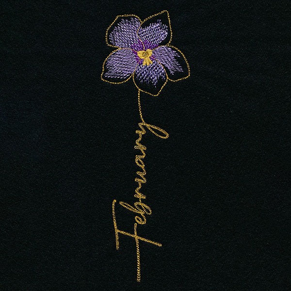 February Birth Flower - Violet - Image 4