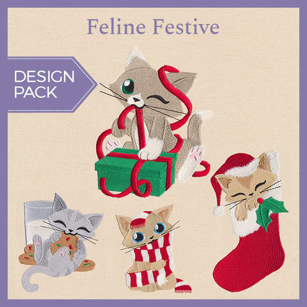 Feline Festive (Design Pack) - Image 2