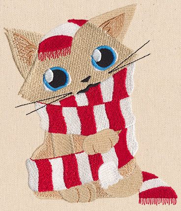 Feline Festive - Kitty Scarf - Image 3