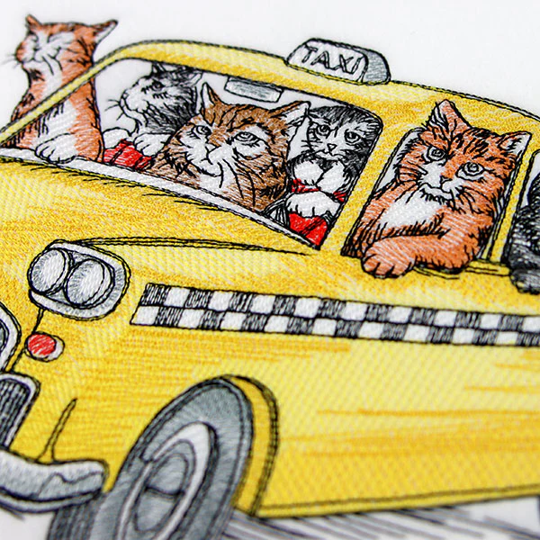 Feline Frisky Cat Taxi Service - Image 6