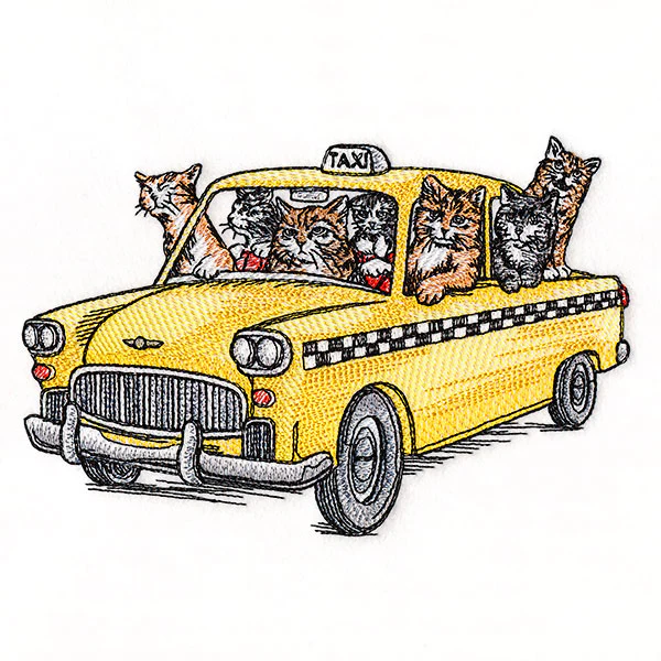 Feline Frisky Cat Taxi Service - Image 7