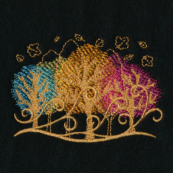 Festive Autumn Forest - Image 4