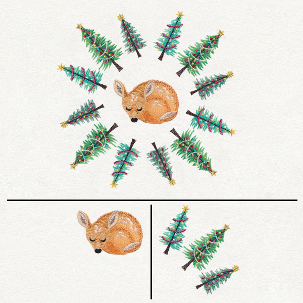 Festive Fawn (Split) - Image 10