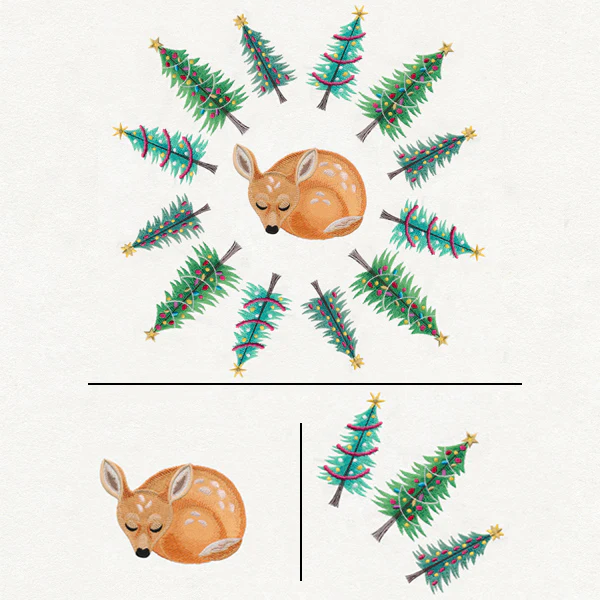 Festive Fawn (Split) - Image 13