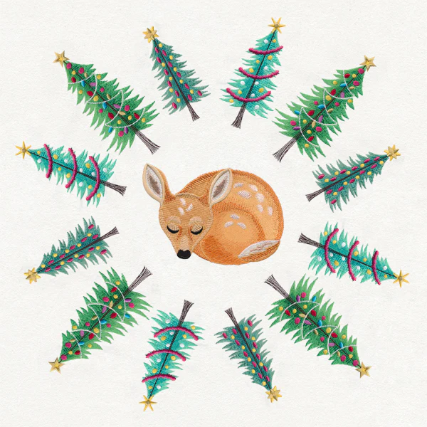 Festive Fawn (Split) - Image 2